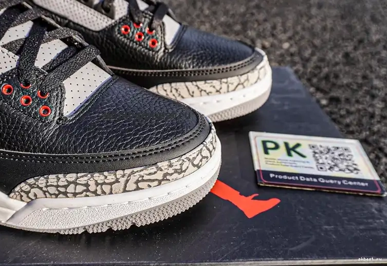 Cement Retro SHIP TO PK Jordan GOD READY Air 3 RETAIL MATERIALS Black 0517